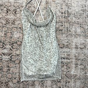 Retrofete Mica Dress in White Size Medium